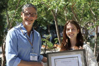 CESM Graduate Student Award Winner - Genevieve Clow
