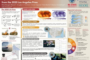 High-Resolution Modeling of Urban Wildfire Aerosols from the 2025 Los Angeles Fires